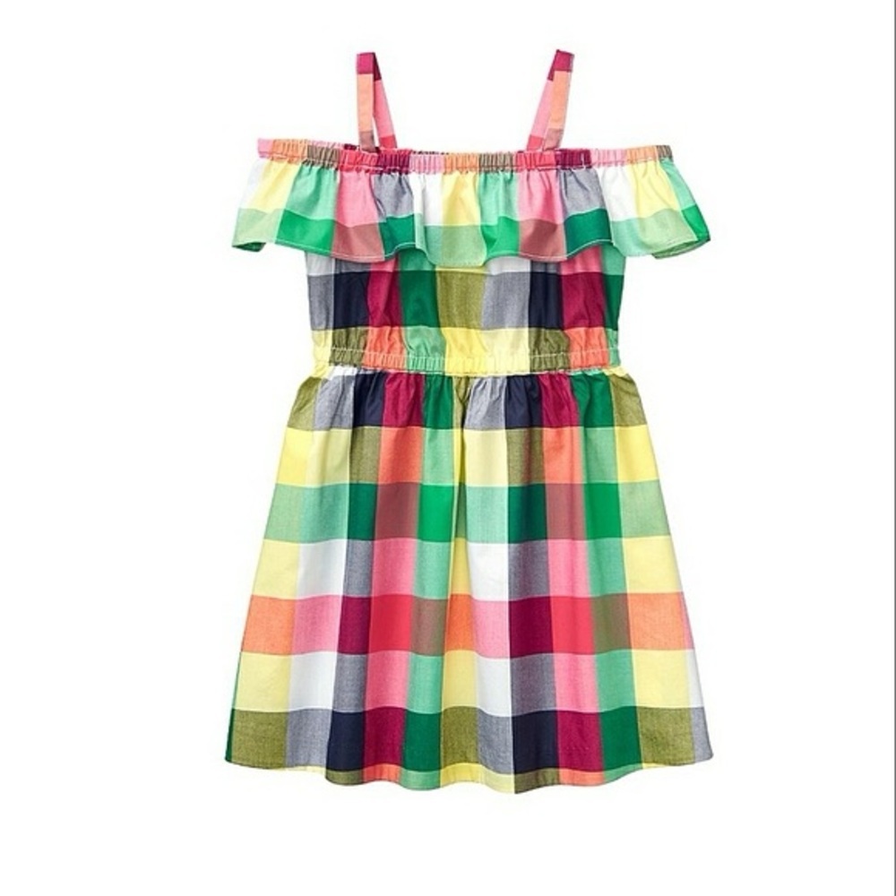 Janie and Jack Multicolor Plaid Dress